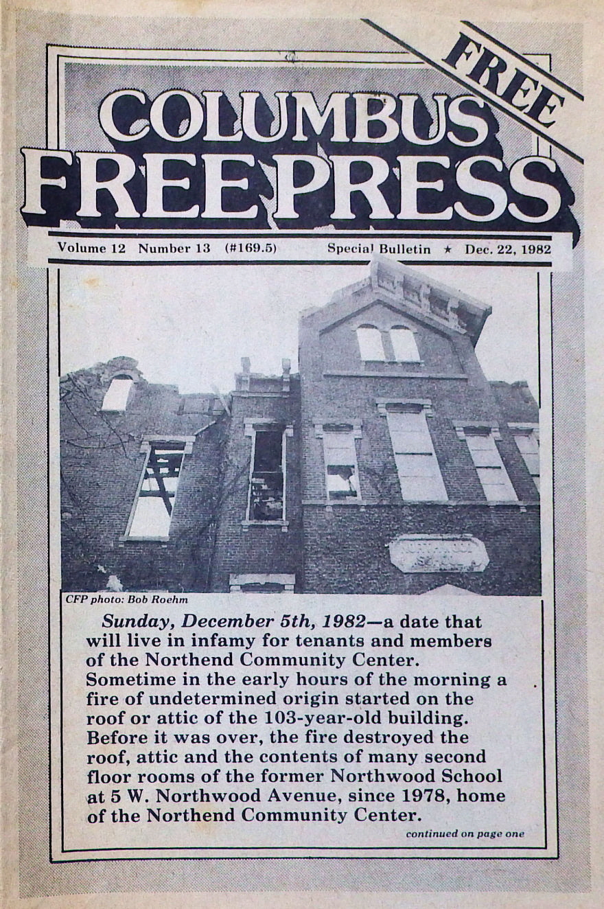 Columbus Free Press 122282 Front Cover