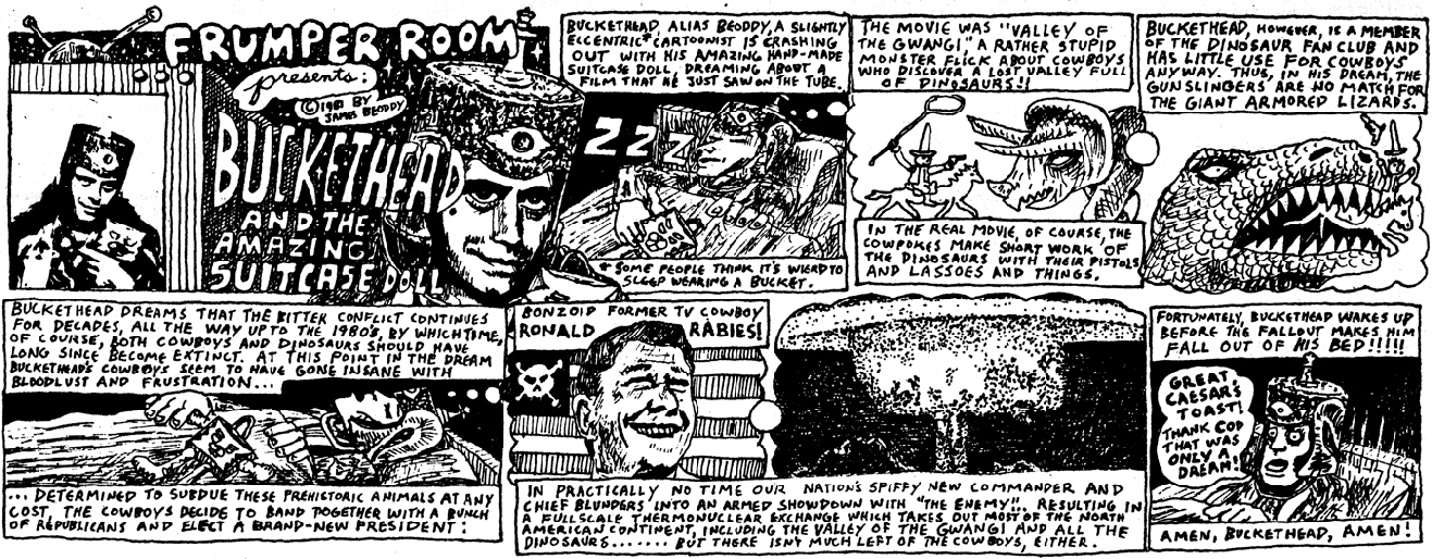 Frumper Room. Published in The Columbus Free Press Vol.11 #1 January 1981