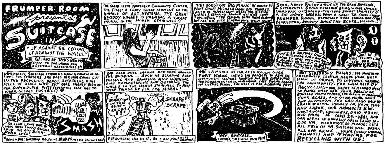 Frumper Room published in The Columbus Free Press Vol.10 #8 July 1980