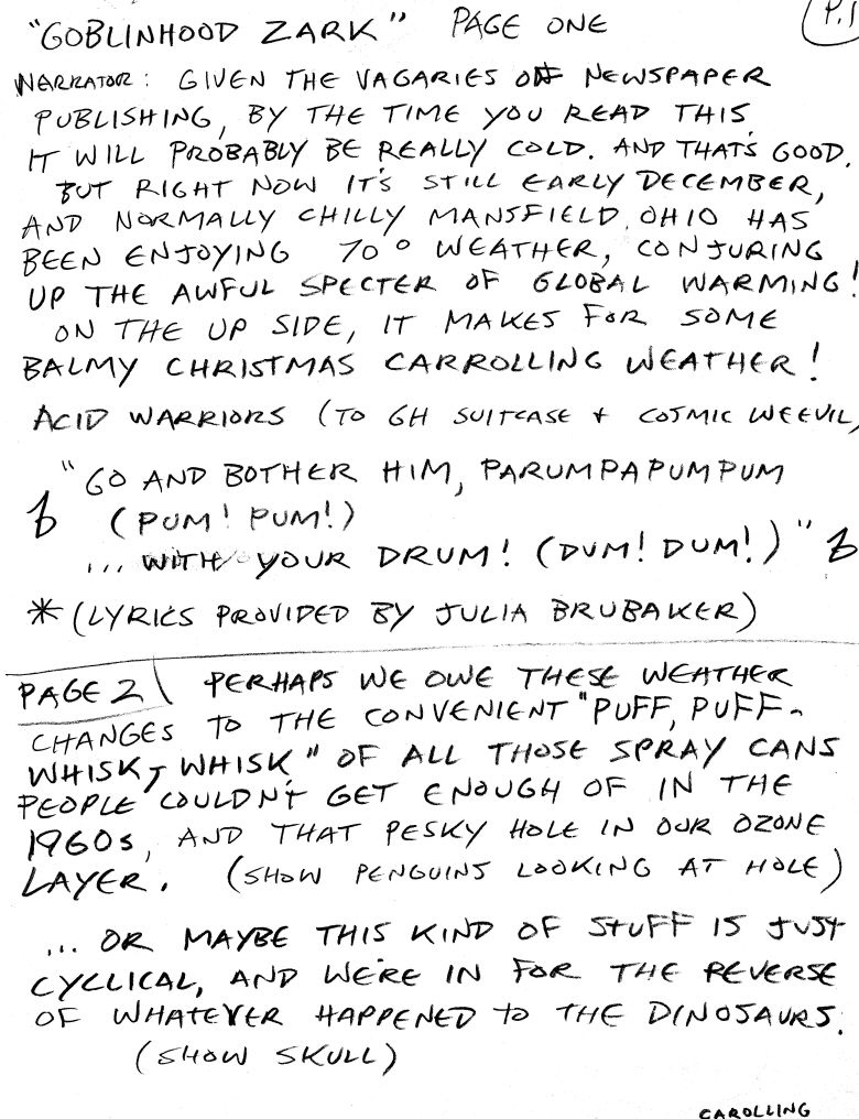 Goblinhood Zark Script - Page 1