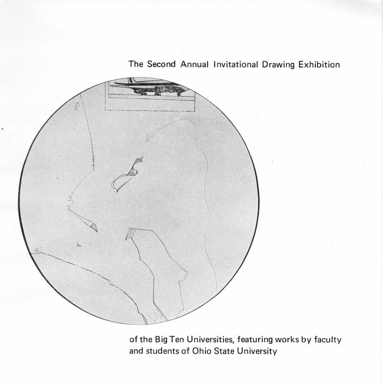 OSU 1972 Drawing Exhibition Cover