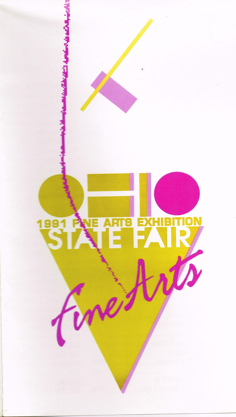 Ohio State Fair 1991 - Fine Arts Exhibition Program Title Page