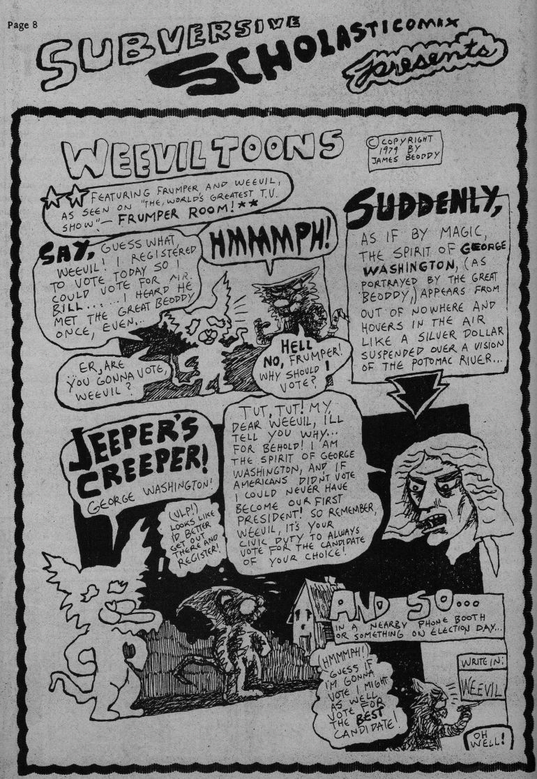 Subversive Scholastic - November December 1979