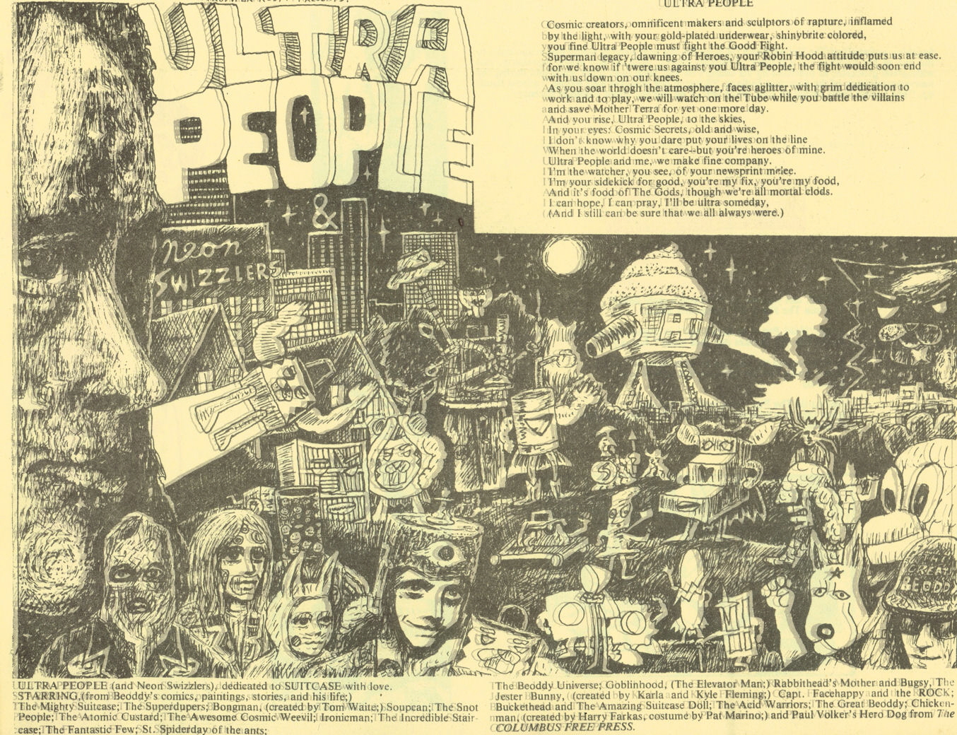 Ultra People Page One and Two