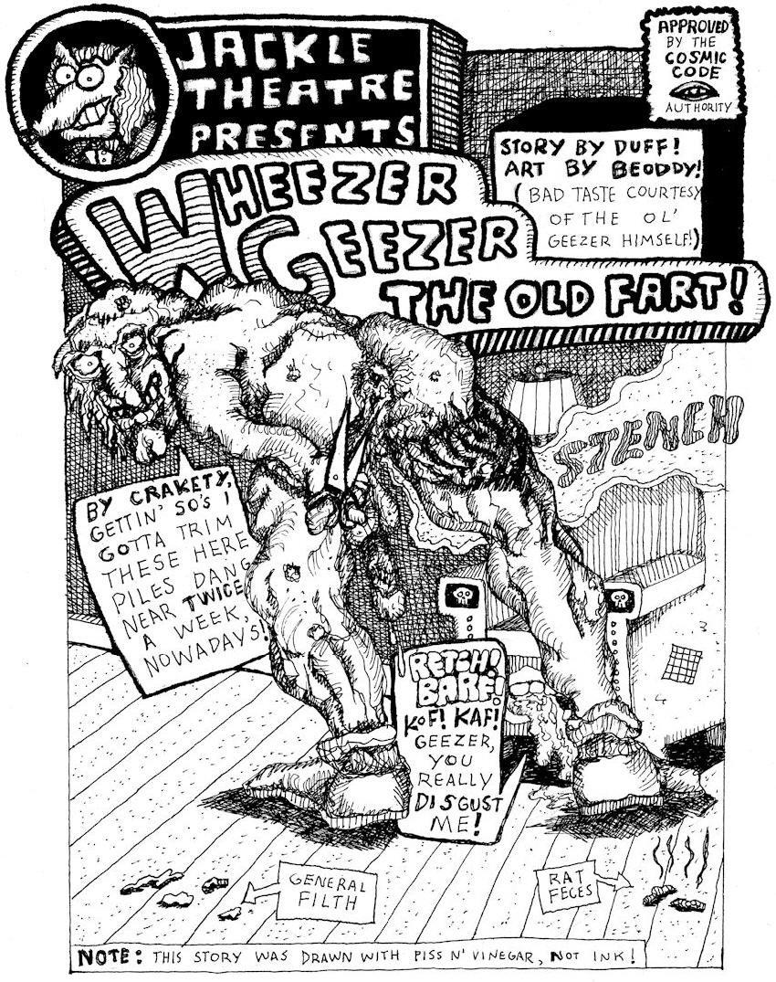 Wheezer Geezer - Title Page
