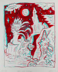 "Bombasticus" - Left Panel, "My Little Mermaid"