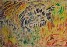 Thinned Acrylics Untitled 112