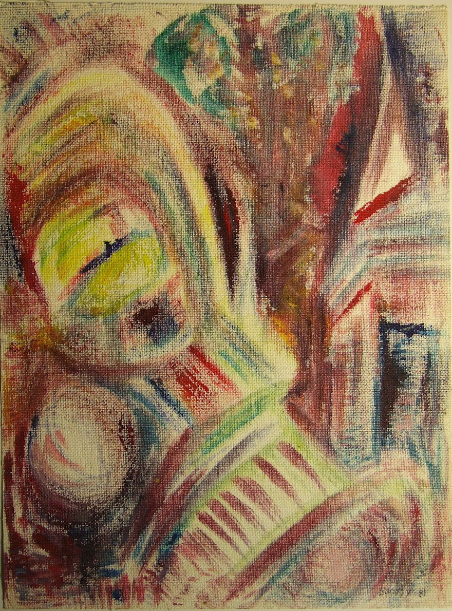 Thinned Acrylics Untitled 182