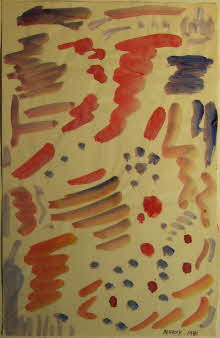 Thinned Acrylics Untitled 185